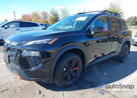 2025 Nissan Rogue Rock Creek from USA, damaged, VIN 5N1BT3BB7SC778647